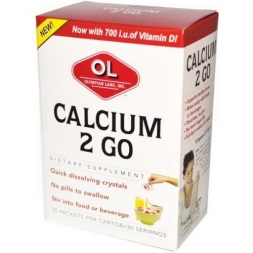 Минералы Olympian Labs Calcium 2 GO  (30 пак)