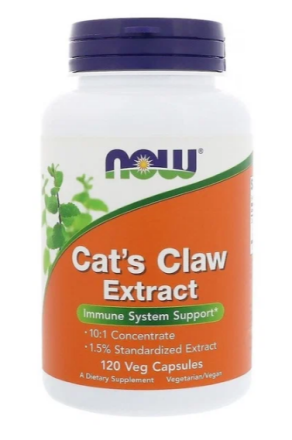 Иммуномодуляторы NOW Cat&#039;s Claw Extract  (120 vcaps)